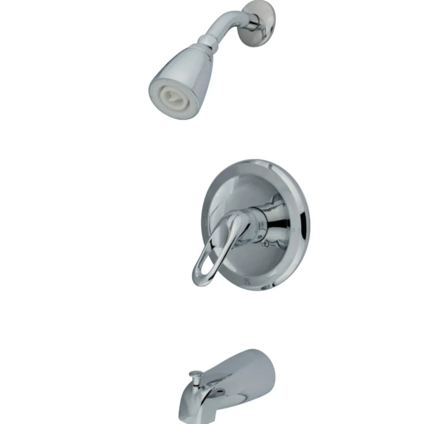 Kingston Brass 8.13" Tub and Shower Faucet