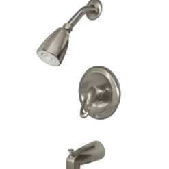 Kingston Brass 8.13" Tub and Shower Faucet