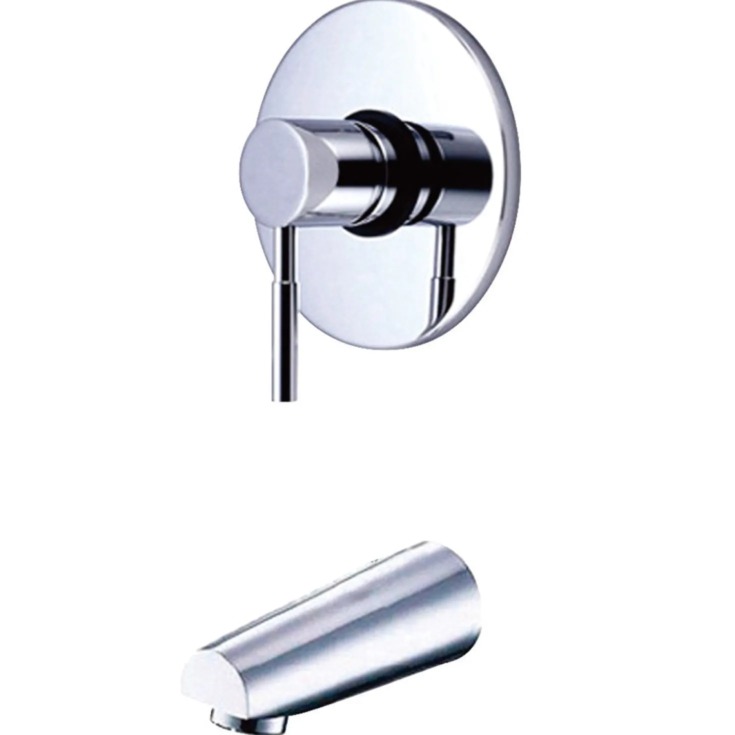 Kingston Brass Tub Only in Polished Chrome