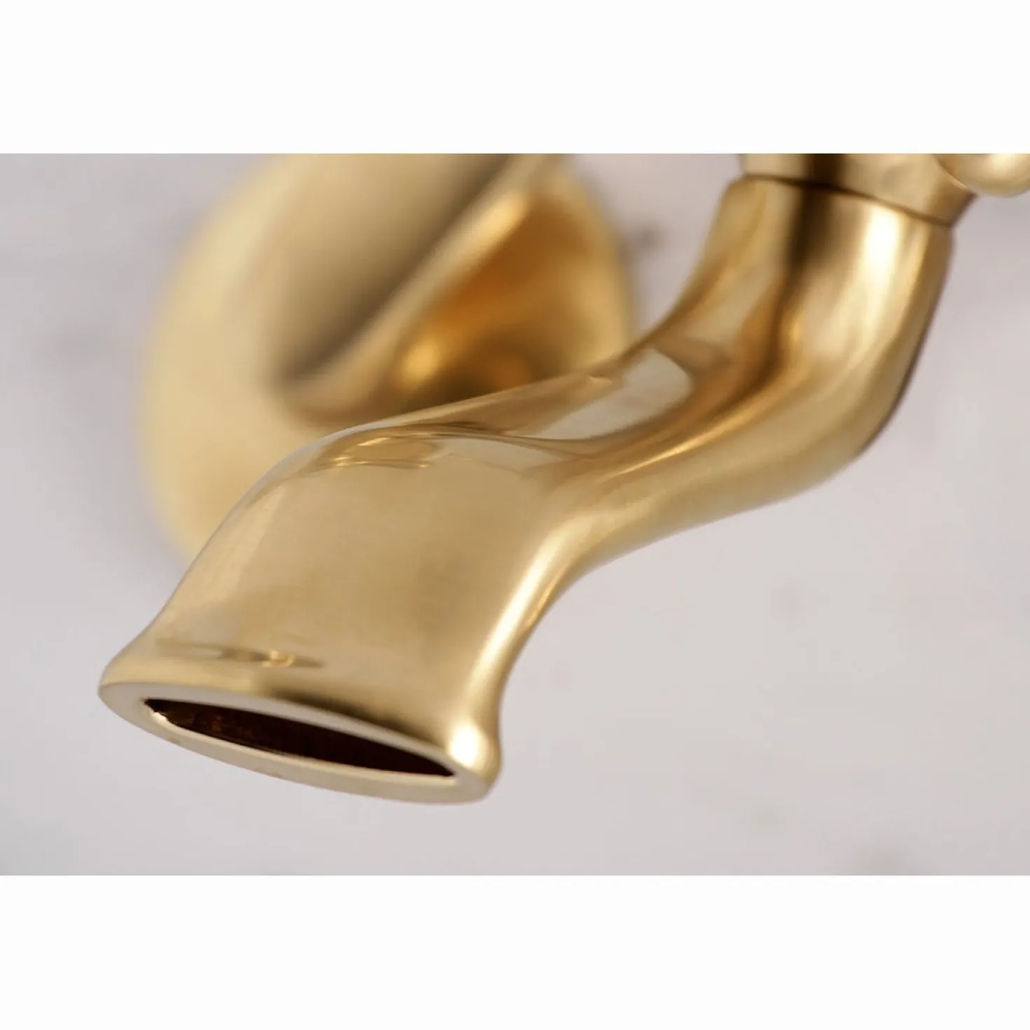 Kingston Brass Tub Wall Mount Clawfoot Tub Faucet with Hand Shower