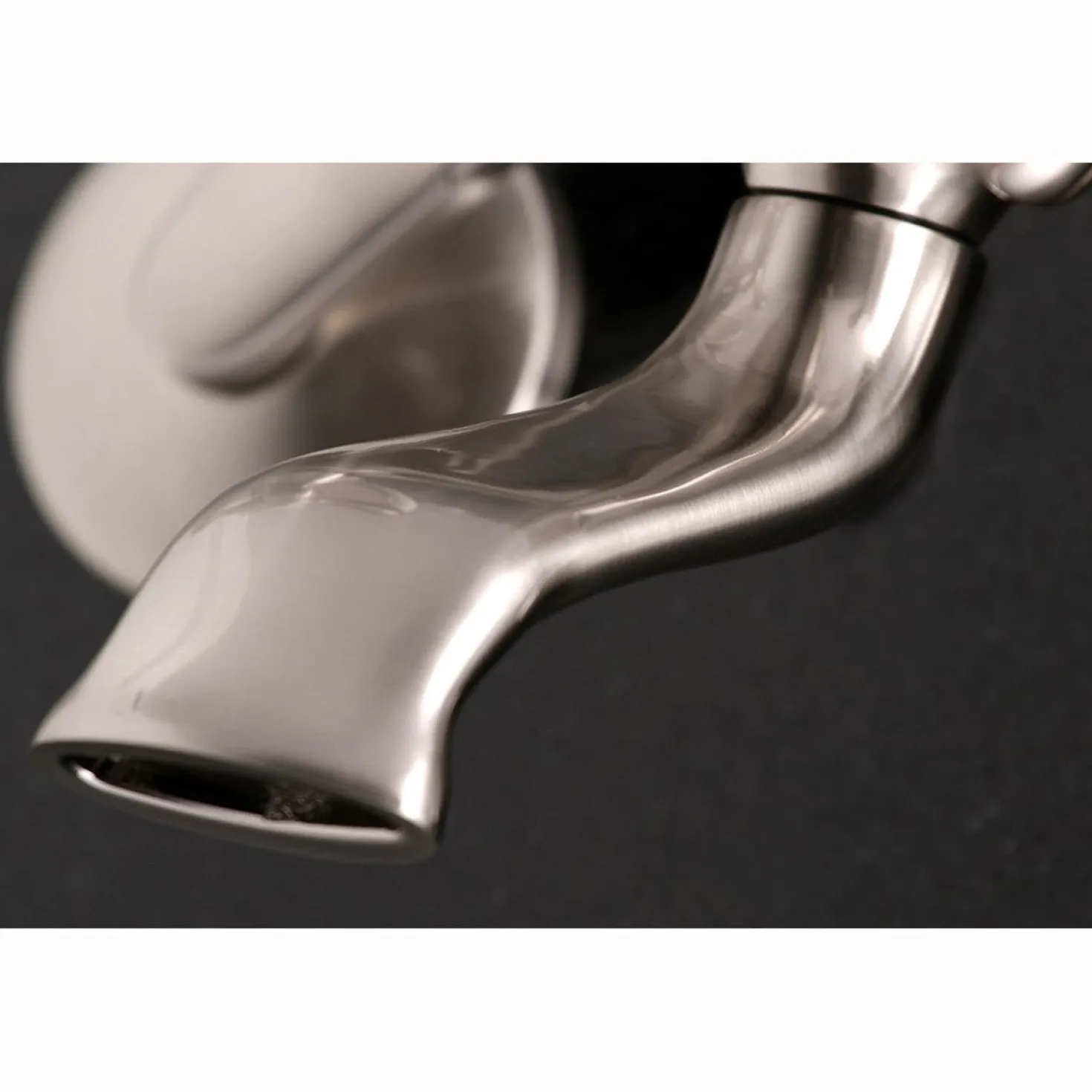 Kingston Brass Tub Wall Mount Clawfoot Tub Faucet with Hand Shower