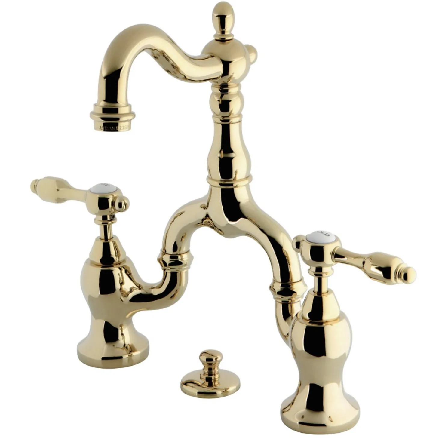 Kingston Brass Tudor Bridge Bathroom Faucet