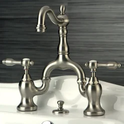 Kingston Brass Tudor Bridge Bathroom Faucet