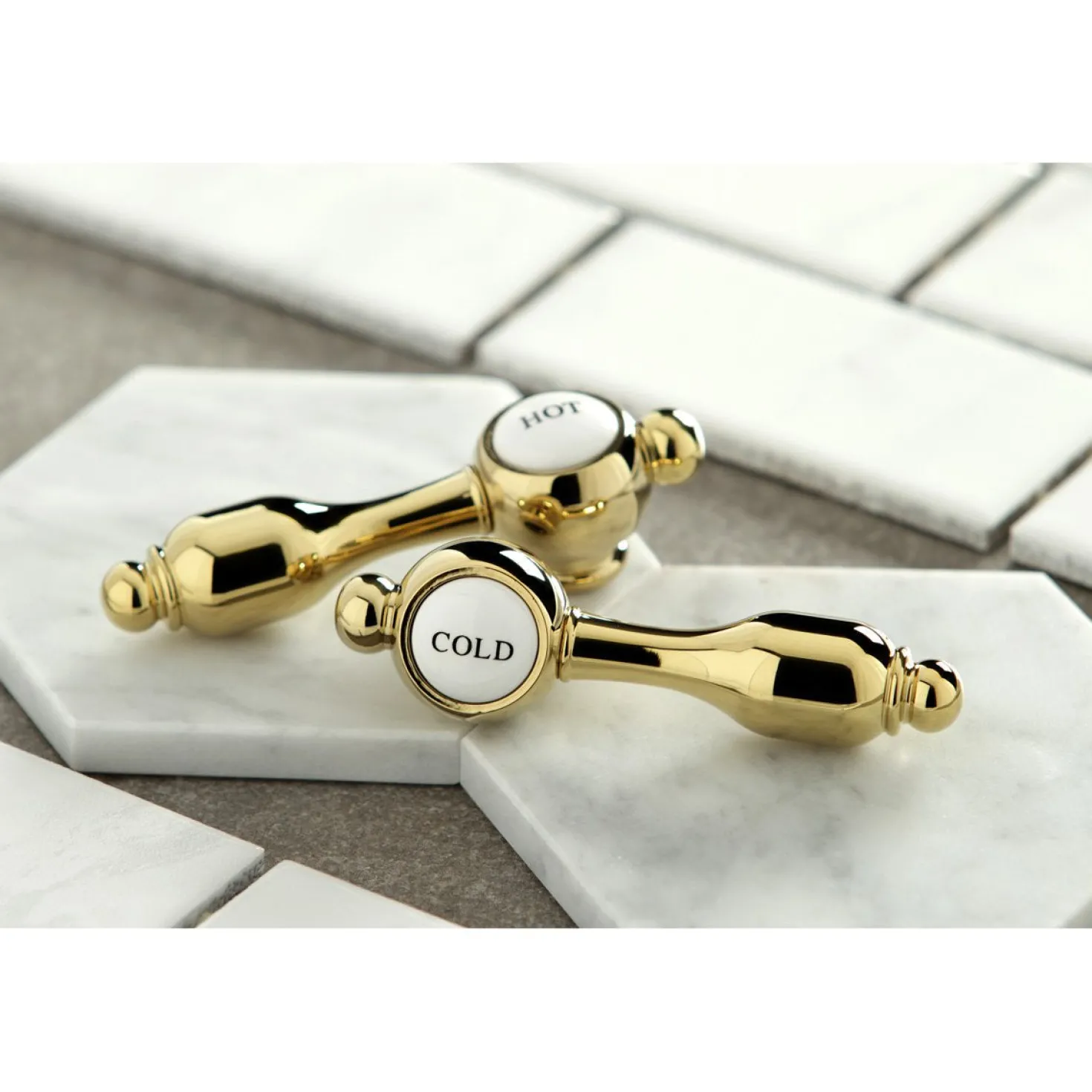 Kingston Brass Tudor Bridge Bathroom Faucet
