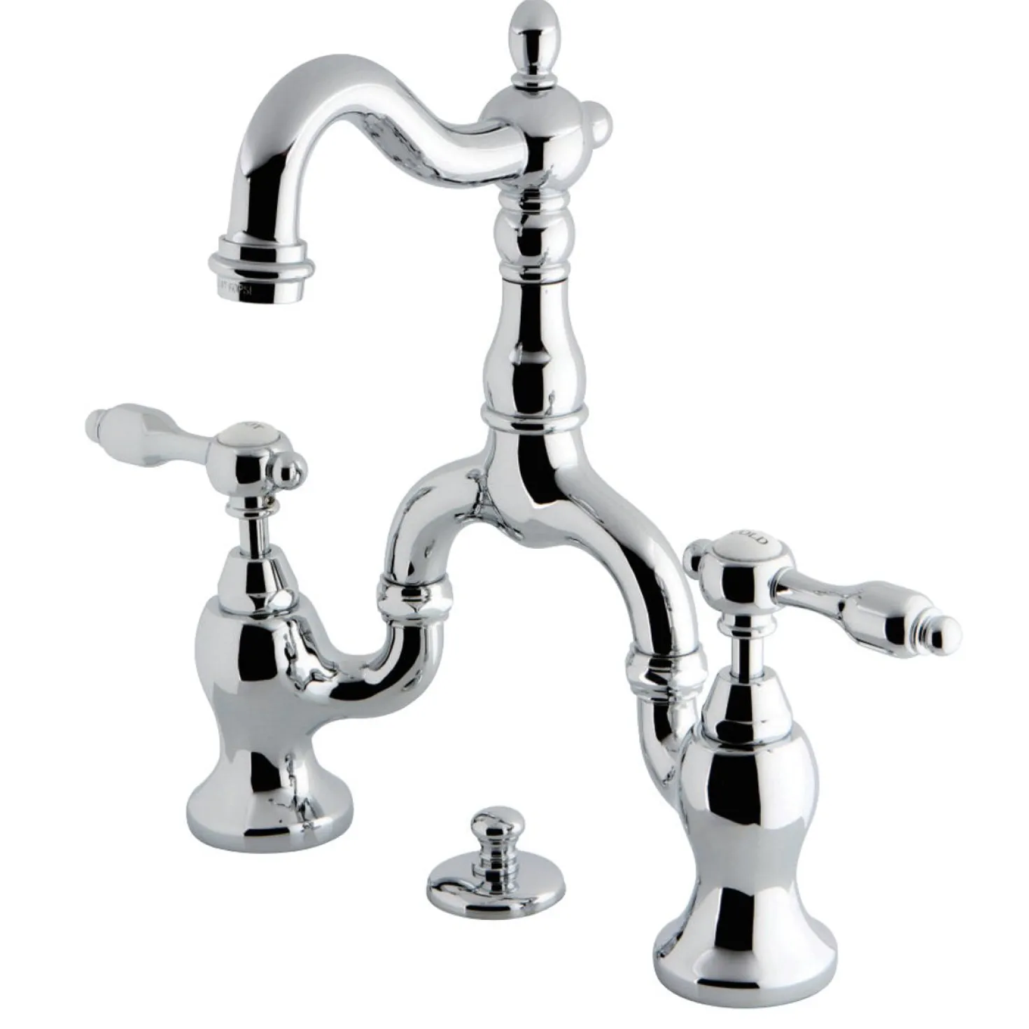 Kingston Brass Tudor Bridge Bathroom Faucet