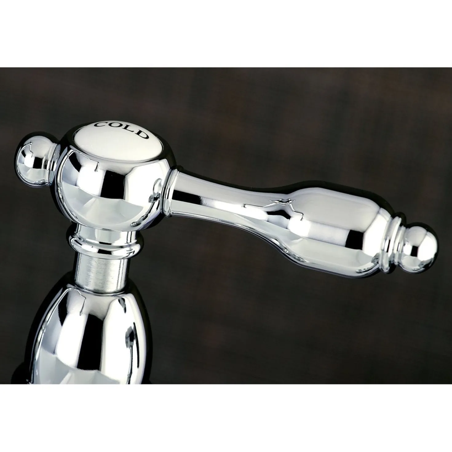 Kingston Brass Tudor Bridge Kitchen Faucet with Brass Sprayer