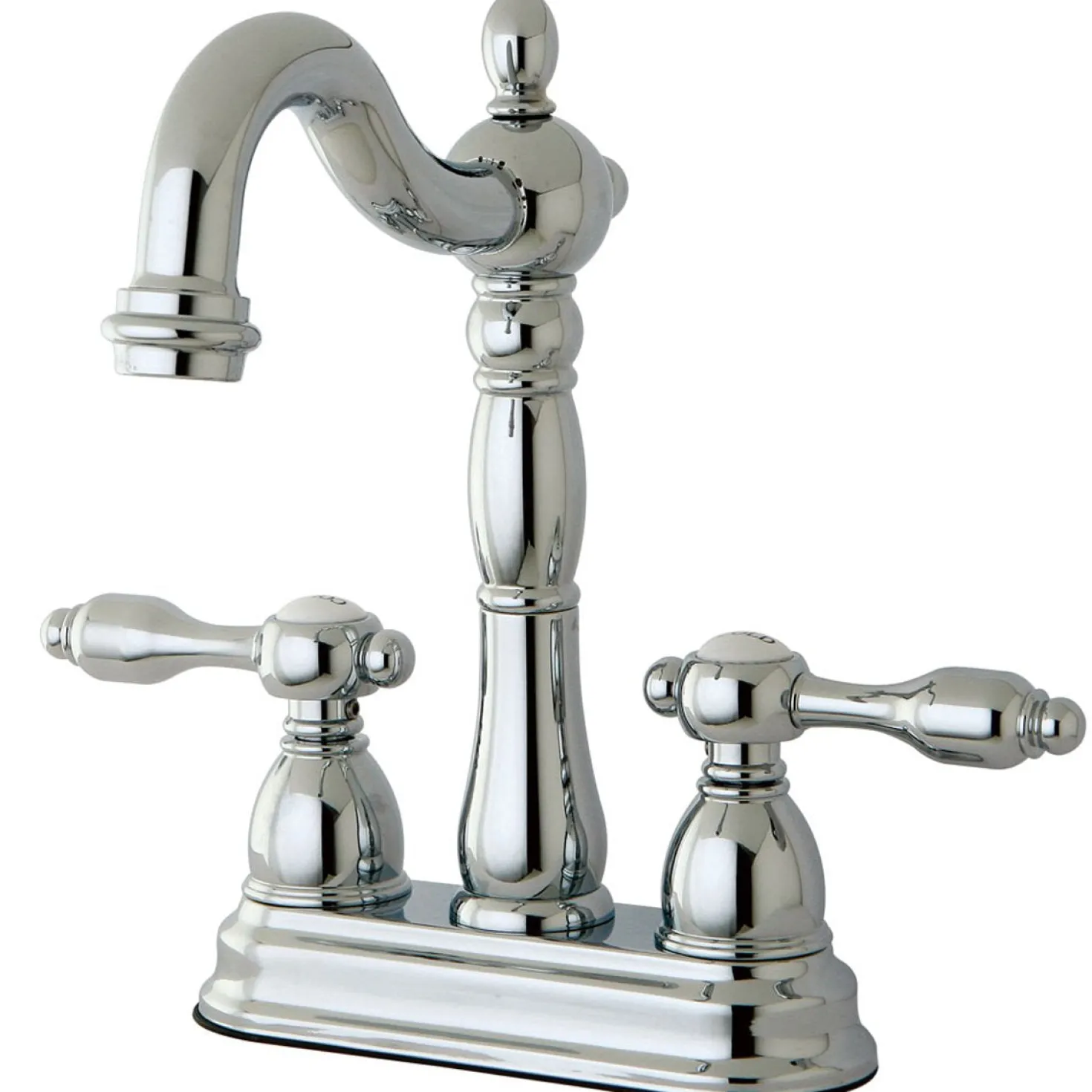 Kingston Brass Tudor 4" Center Bar Faucet