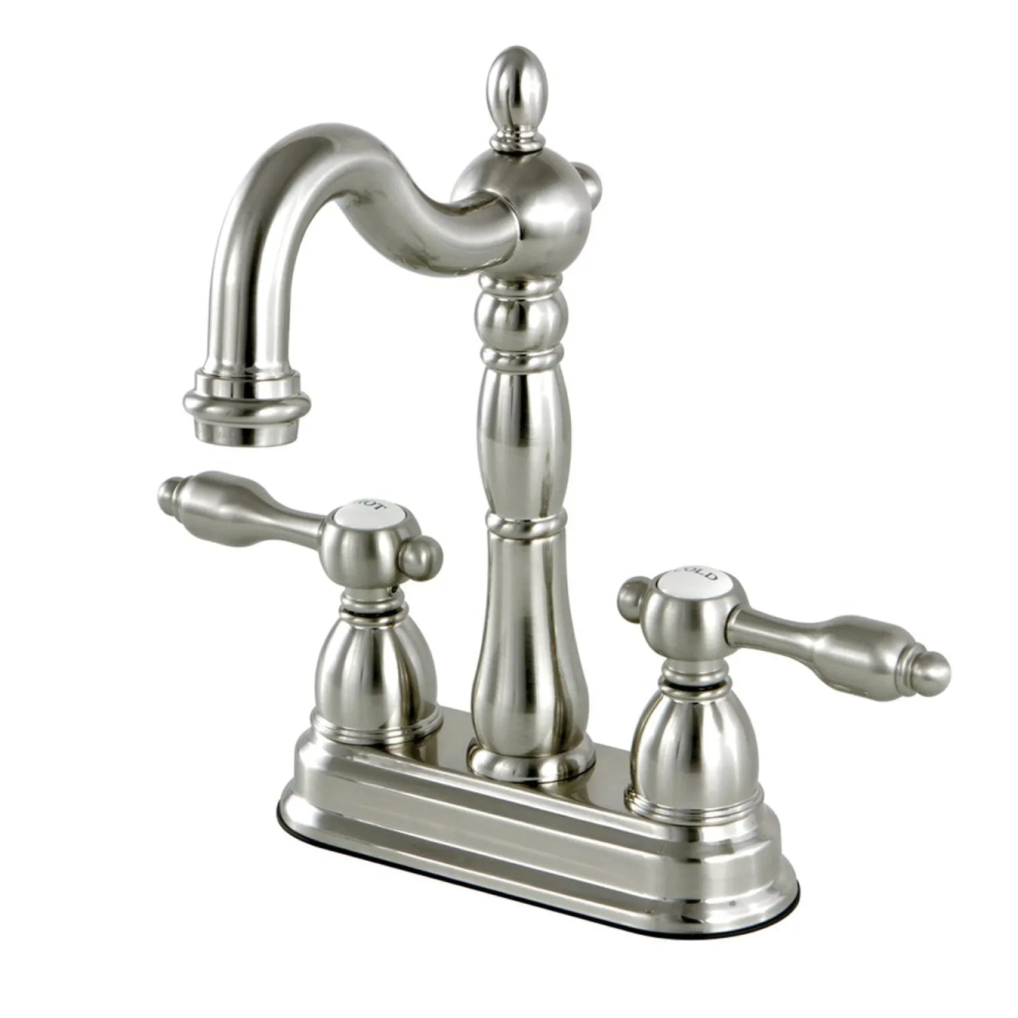 Kingston Brass Tudor 4" Center Bar Faucet