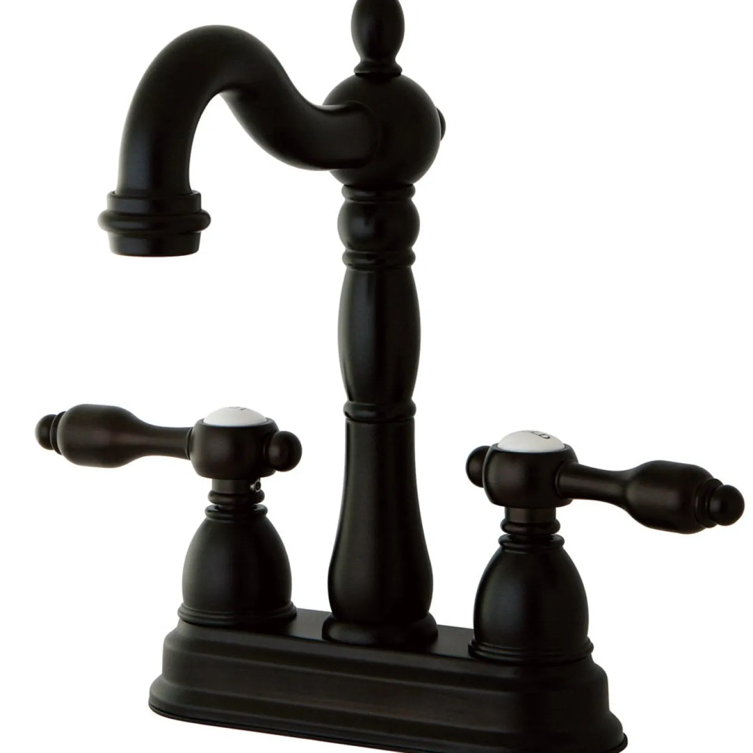 Kingston Brass Tudor 4" Center Bar Faucet