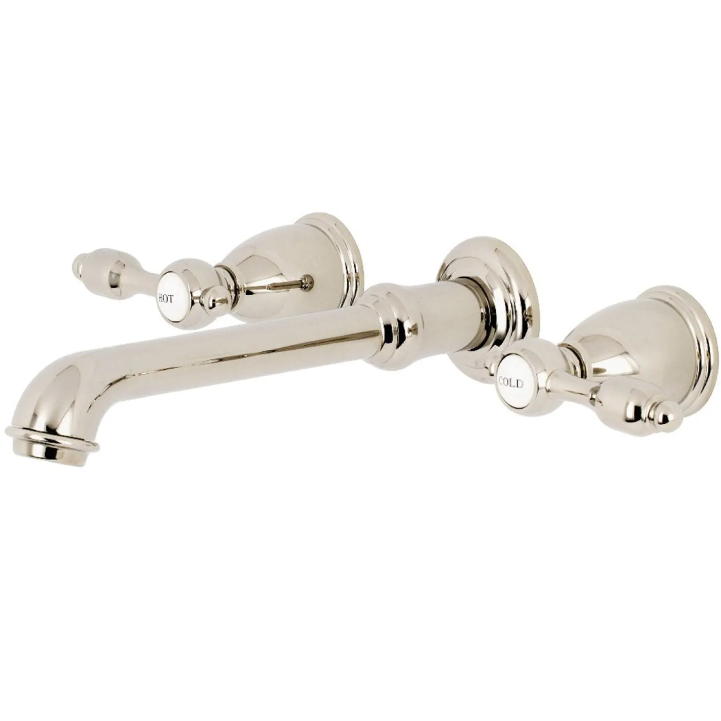 Kingston Brass Tudor 2-Handle Wall Mount Roman Tub Faucet
