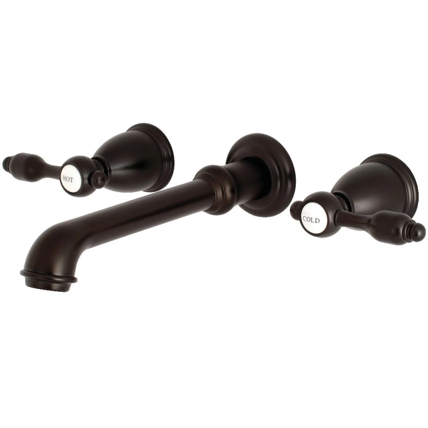 Kingston Brass Tudor 2-Handle Wall Mount Roman Tub Faucet