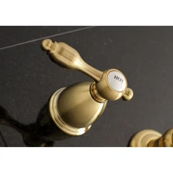 Kingston Brass Tudor 2-Handle Wall Mount Roman Tub Faucet