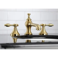 Kingston Brass Tudor 8-Inch Widespread Bathroom Faucet
