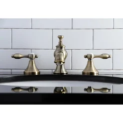 Kingston Brass Tudor 8-Inch Widespread Bathroom Faucet