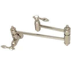 Kingston Brass Tudor Wall Mount Pot Filler Kitchen Faucet