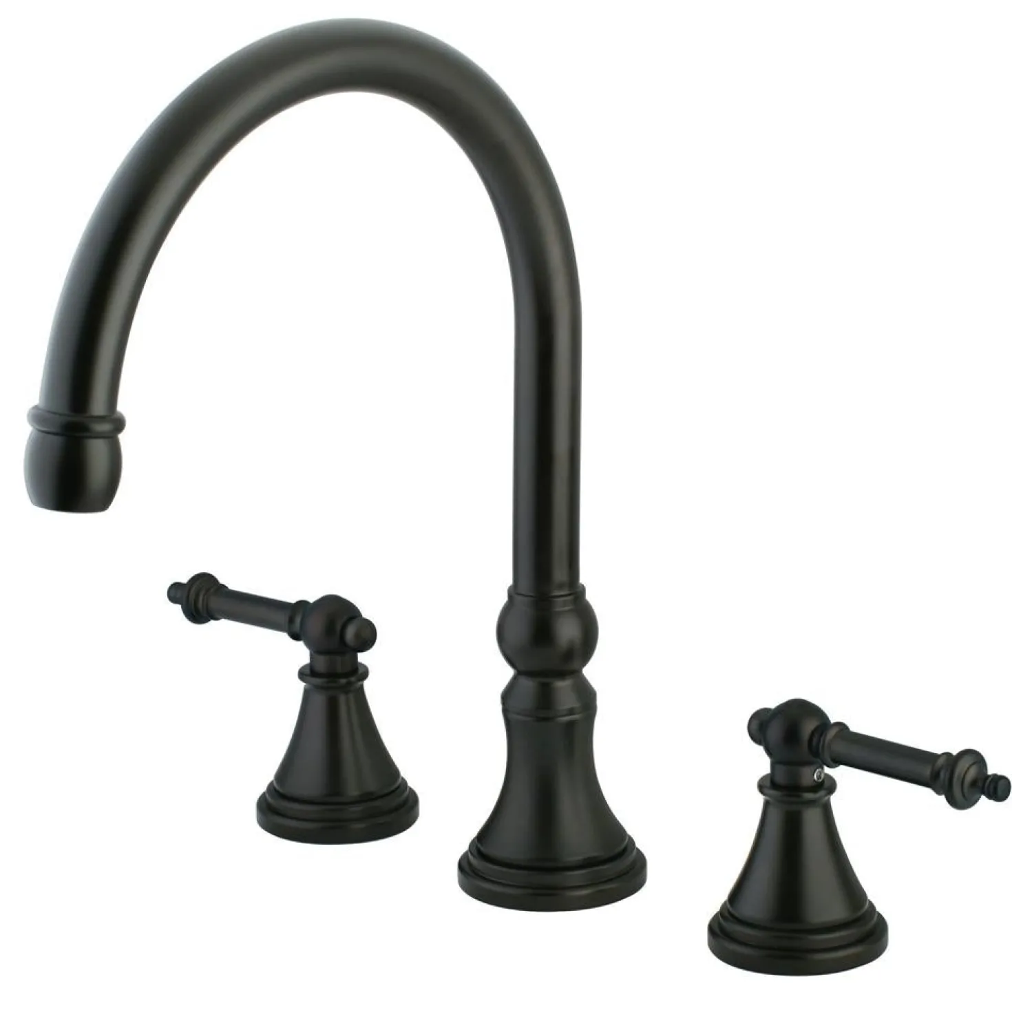 Kingston Brass Tuscany Handle Roman Tub Filler