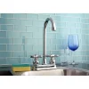 Kingston Brass Twin Handles 4" Centerset Bar Faucet