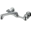 Kingston Brass Two Handle Wall Mount Kitchen Faucet