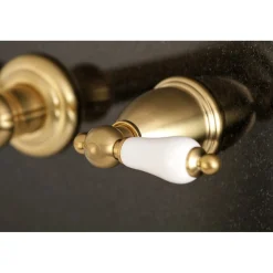 Kingston Brass Two-Handle Wall Mount Bathroom Faucet