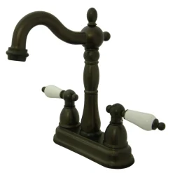 Kingston Brass Two-Hole Bar Faucet without Pop-Up Rod