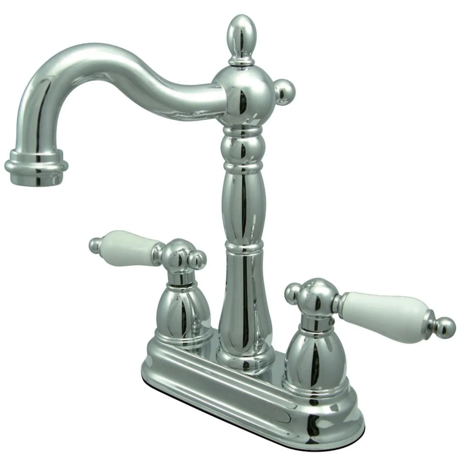 Kingston Brass Two-Hole Bar Faucet without Pop-Up Rod