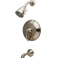 Kingston Brass VB363X0AL-P Tub and Shower Faucet