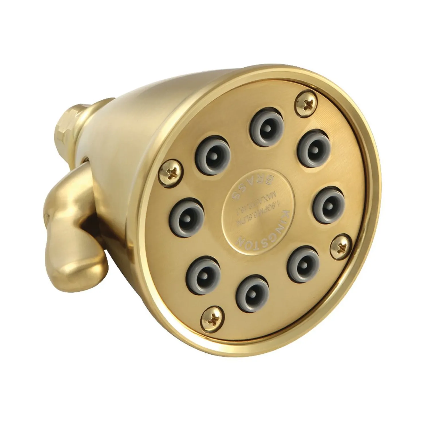 Kingston Brass Victorian Adjustable 3.63" Jet Spray Shower Head