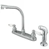 Kingston Brass Victorian 8" Centerset Kitchen Faucet