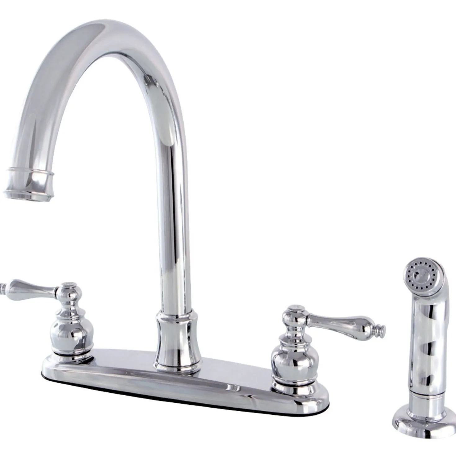 Kingston Brass Victorian Centerset Kitchen Faucet