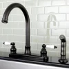 Kingston Brass Victorian Centerset Deck Mount Kitchen Faucet