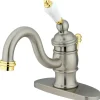 Kingston Brass Victorian 4" Centerset Single Handle Bathroom Faucet