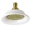 Kingston Brass Victorian Ceramic Shower Head in Brushed Brass