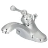 Kingston Brass Victorian Deck Mount 4" Centerset Bathroom Faucet