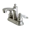 Kingston Brass Victorian Deck Mount 4-Inch Centerset Bathroom Faucet