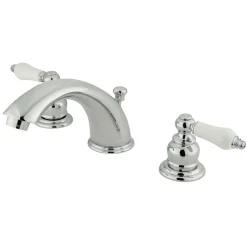 Kingston Brass Victorian Deck Mount Widespread Bathroom Faucet