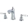 Kingston Brass Victorian Deck Mount 8-Inch Widespread Bathroom Faucet