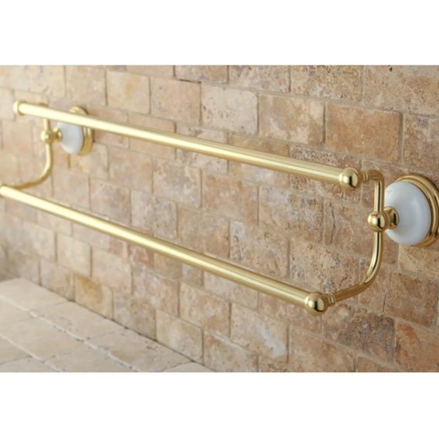Kingston Brass Victorian 24" Dual Towel Bar