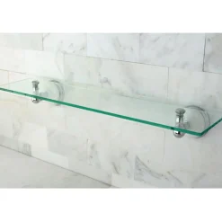 Kingston Brass Victorian Glass Shelf