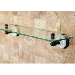 Kingston Brass Victorian Glass Shelf