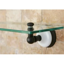Kingston Brass Victorian Glass Shelf