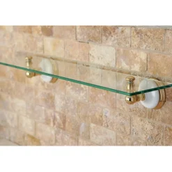 Kingston Brass Victorian Glass Shelf