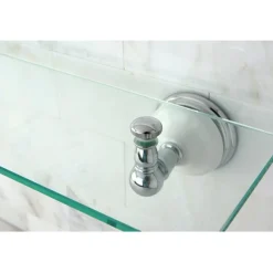 Kingston Brass Victorian Glass Shelf