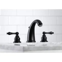 Kingston Brass Victorian 2-Handle 8-Inch Widespread Bathroom Faucet