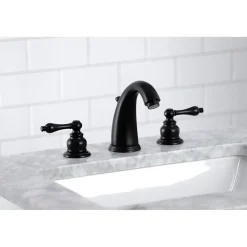 Kingston Brass Victorian 2-Handle 8-Inch Widespread Bathroom Faucet