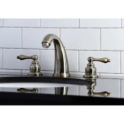Kingston Brass Victorian 2-Handle 8-Inch Widespread Bathroom Faucet