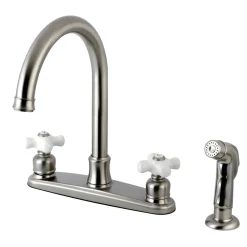 Kingston Brass Victorian 4-Hole Centerset Kitchen Faucet