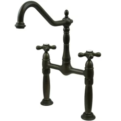Kingston Brass Victorian 2-Hole Vessel Sink Faucet