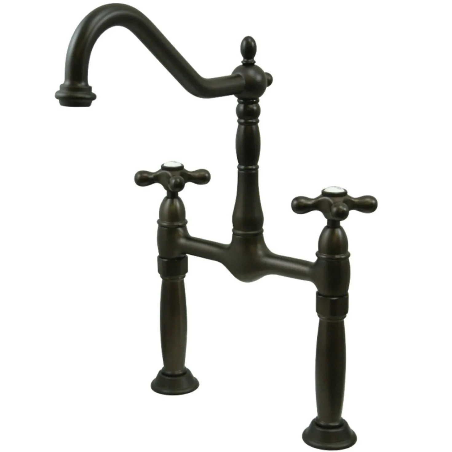 Kingston Brass Victorian 2-Hole Vessel Sink Faucet