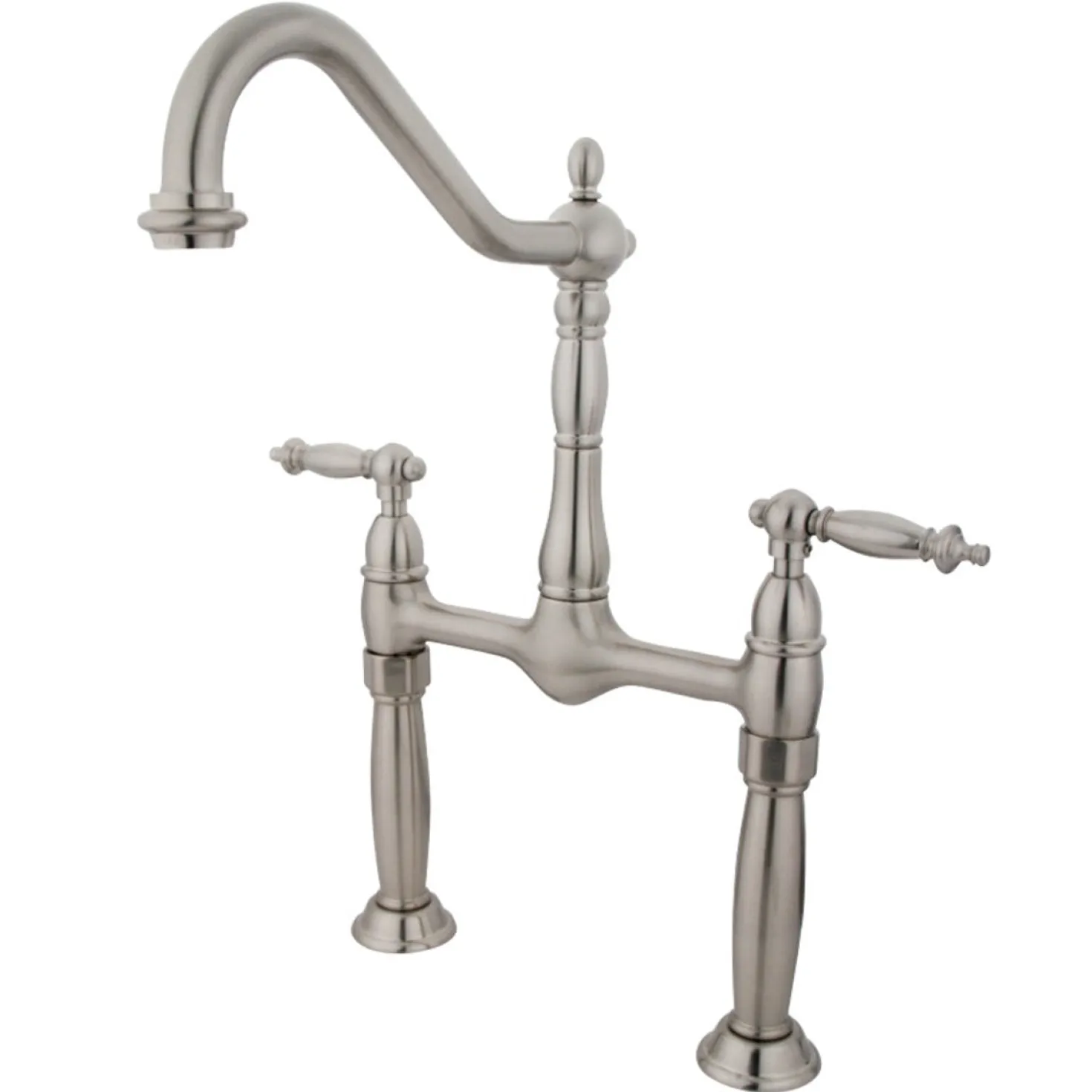 Kingston Brass Victorian 2-Hole Deck Mount Vessel Sink Faucet