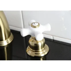 Kingston Brass Victorian 8-Inch Widespread Two-Handle Bathroom Faucet